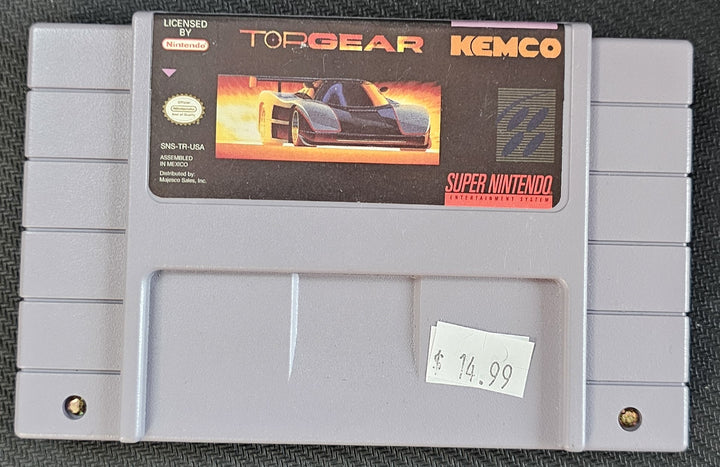Top Gear - SNES S62525