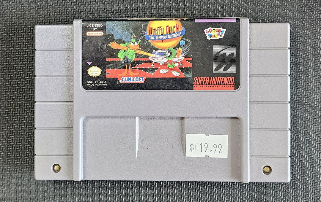 Daffy Duck Marvin Missions - SNES SD2222