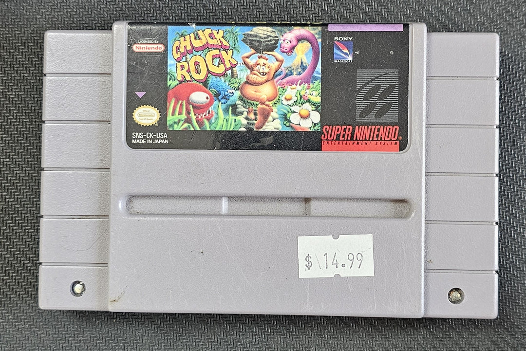 Chuck Rock - SNES SD2222