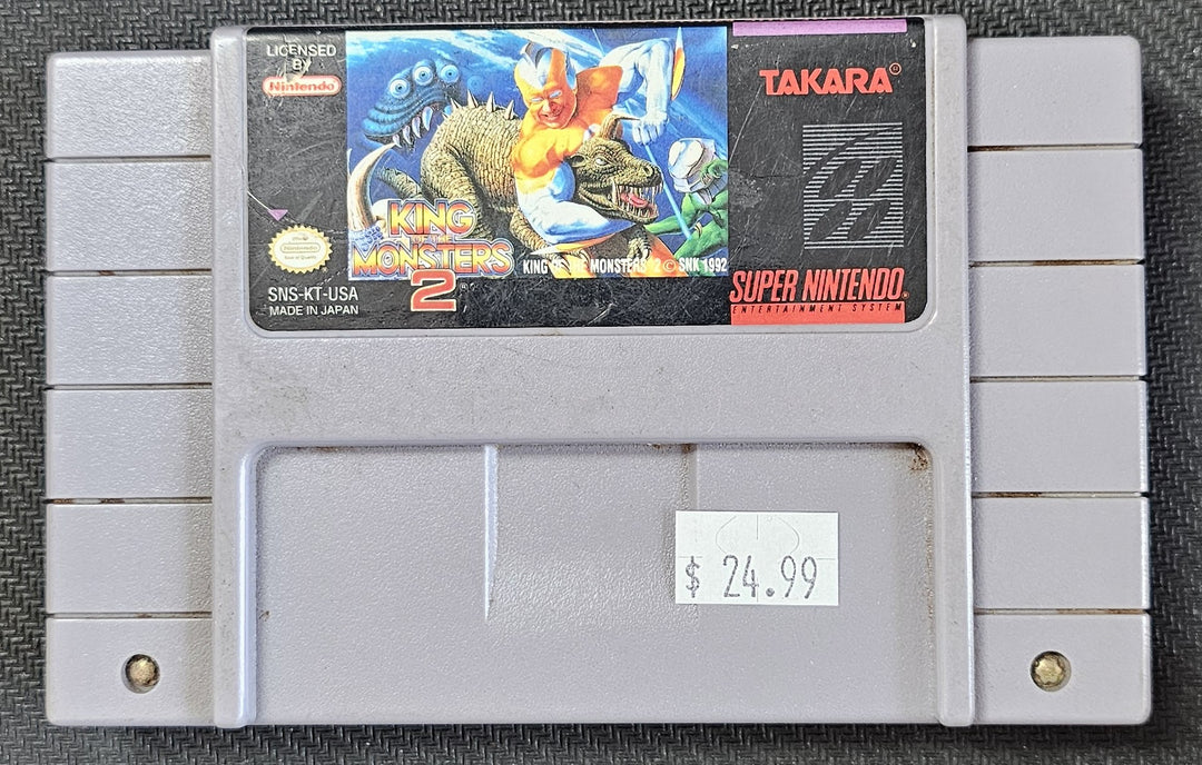 King of the Monsters 2 - SNES SD2222