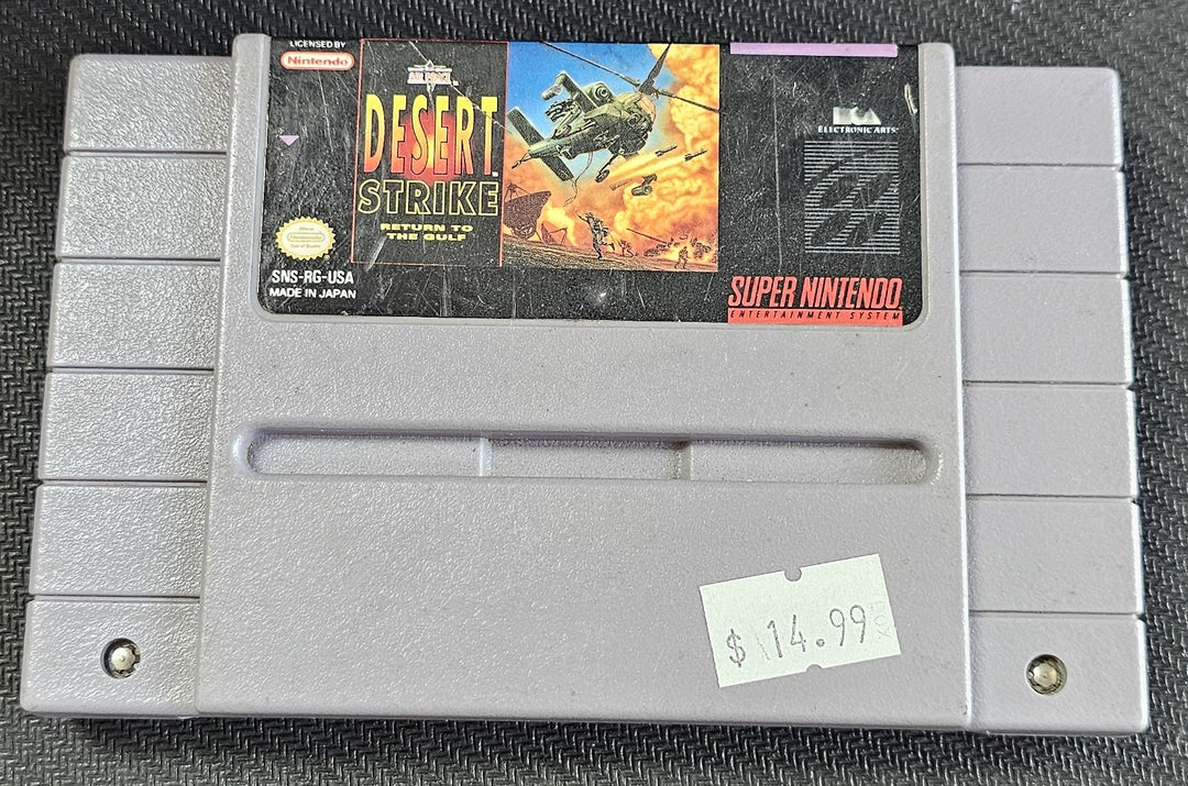 Desert Strike Return to the Gulf - SNES SD2222
