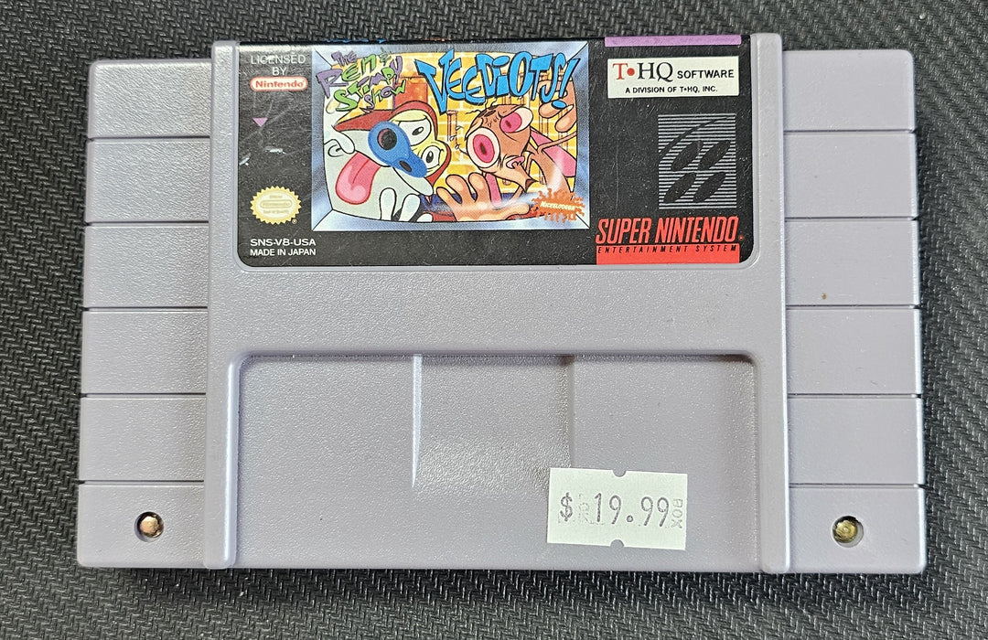 Ren & Stimpy Veediots - SNES D62725