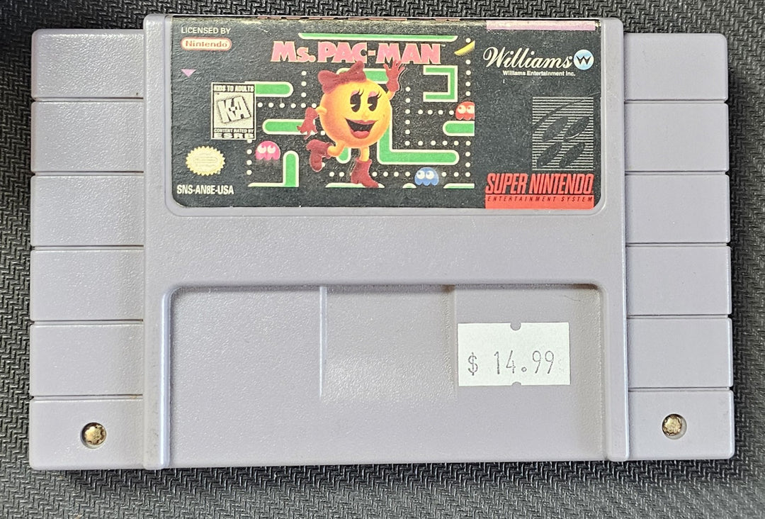 Ms Pac Man - SNES SD2222