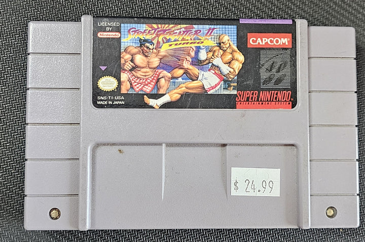 Street Fighter II Turbo - SNES S62525