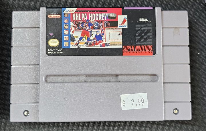 NHLPA Hockey '93 - SNES S62525