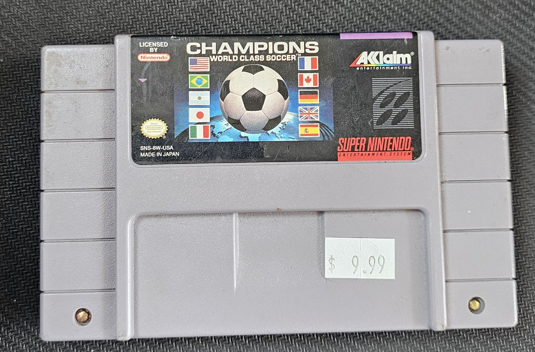 Champions World Class Soccer - SNES SD2222