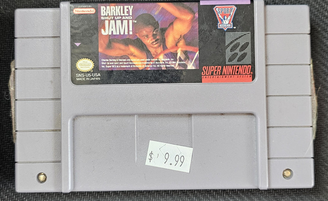Barkley Shut Up and Jam - SNES S62525