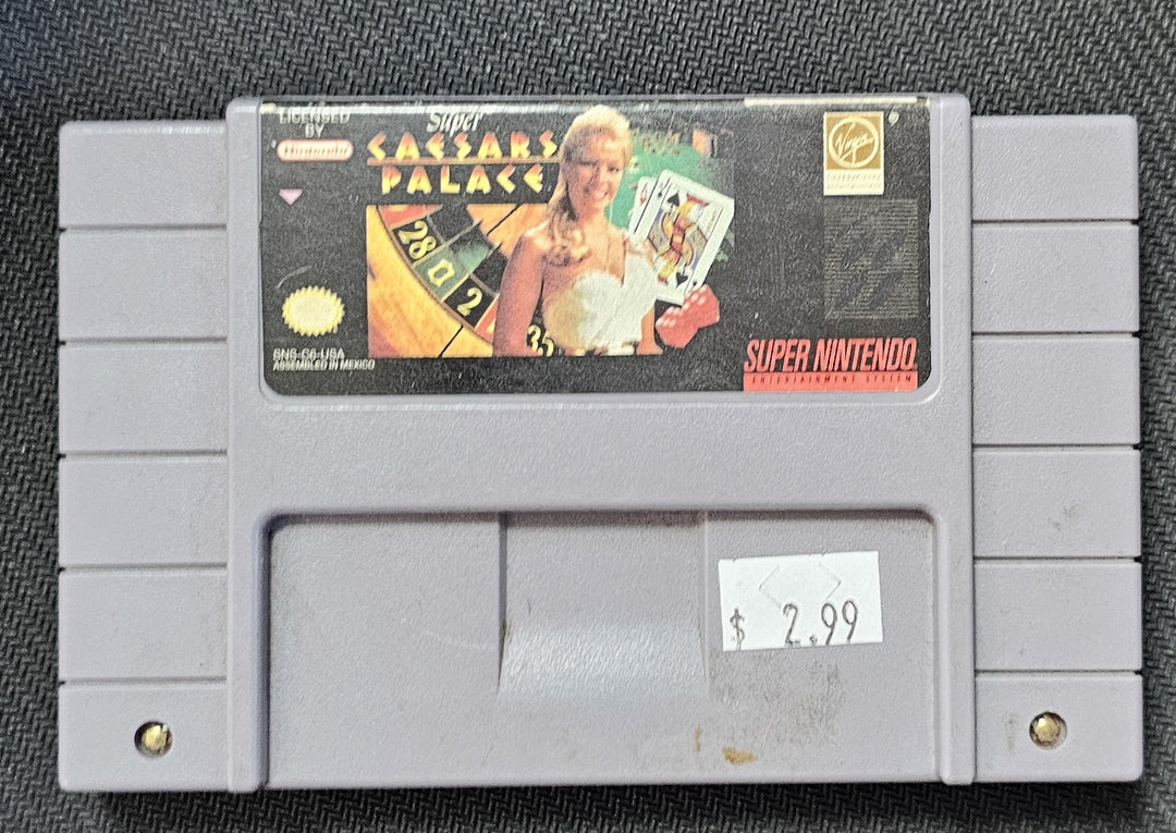 Super Caesars Palace - SNES S62525