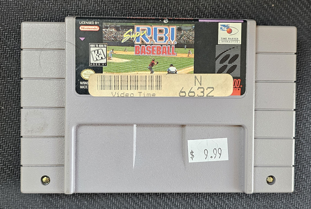 Super R.B.I. Baseball - SNES SD2222