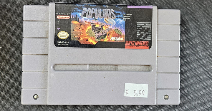 Populous - SNES S62525