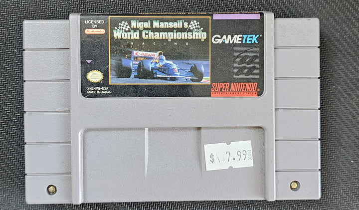 Nigel Mansell's World Championship - SNES S62525