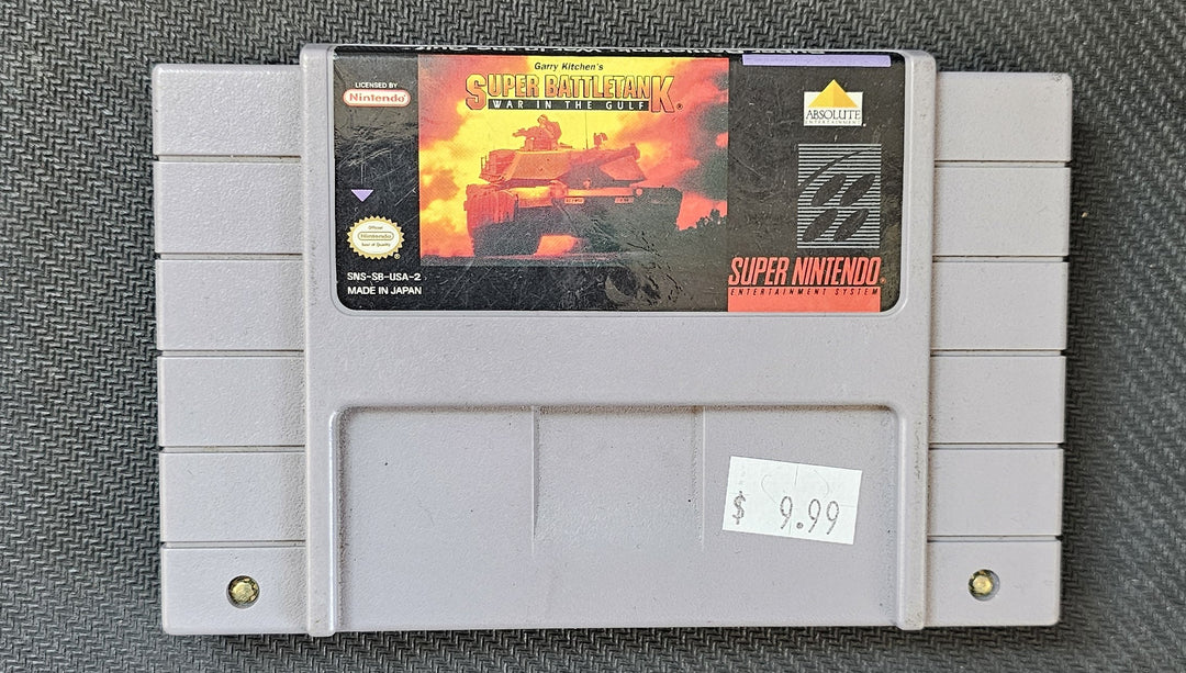 Super Battletank: War in the Gulf - SNES SD2222