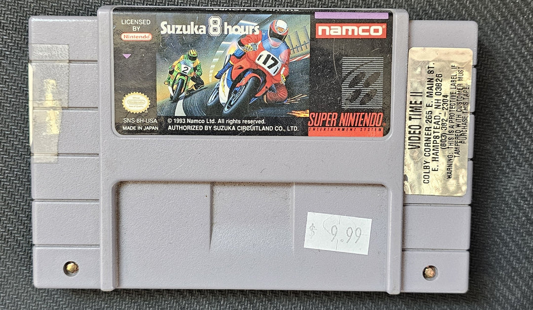 Suzuka 8 Hours - SNES SD2222