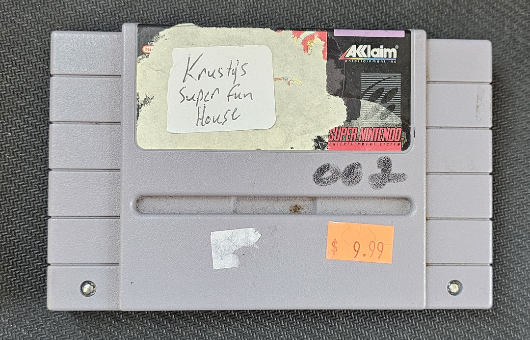 Krusty's Super Fun House - SNES SD2222