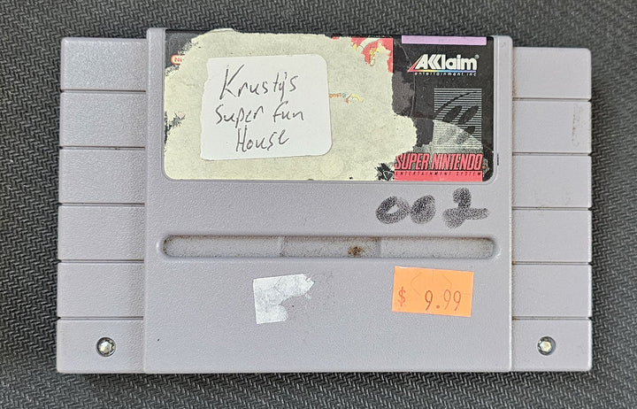 Krusty's Super Fun House - SNES SD2222