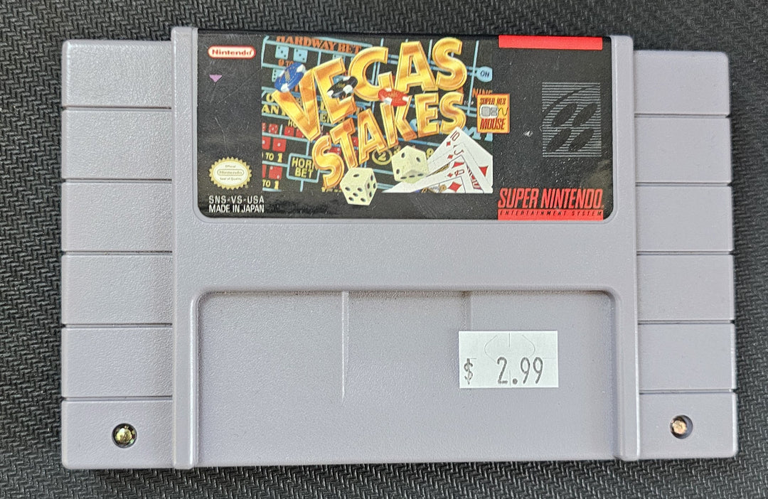 Vegas Stakes - SNES S62525