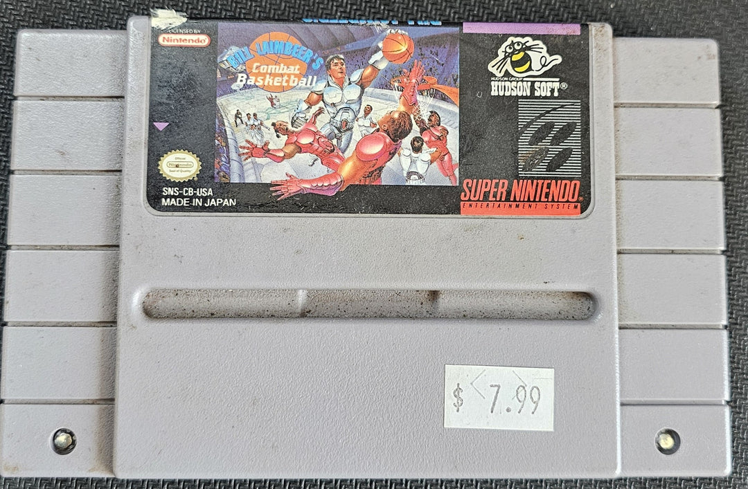 Bill Lambeer’s Combat Basketball - SNES S62525