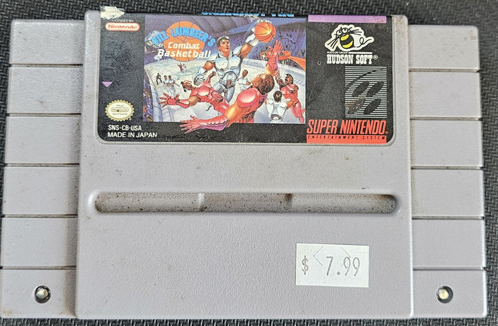 Bill Lambeer’s Combat Basketball - SNES S62525