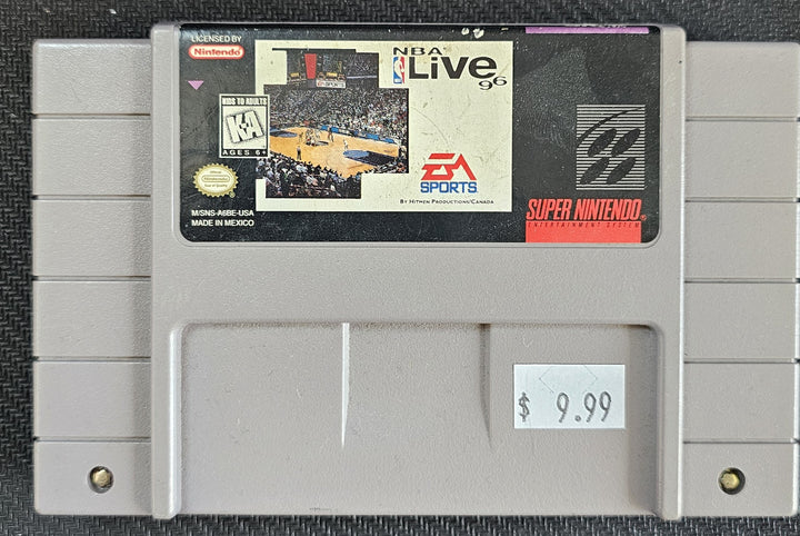 NBA Live 96 - SNES S62525
