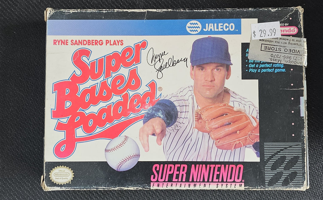 Super Bases Loaded - SNES S62525