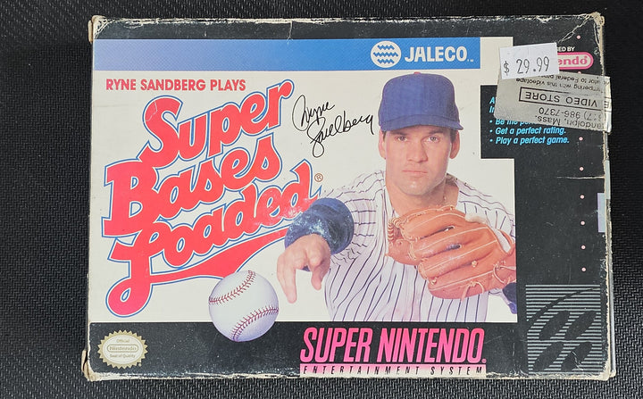 Super Bases Loaded - SNES S62525