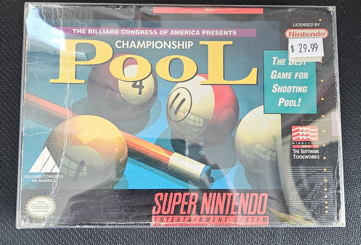 Championship Pool - SNES S62525