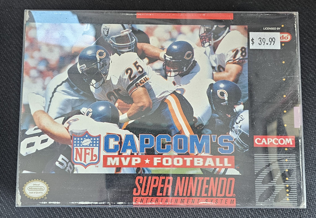 Capcom's MVP Football - SNES SD2222