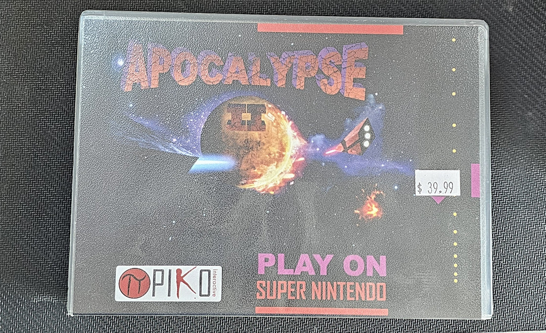Apocalypse 2 (PIKO Licensed Repro)- SNES SD2222