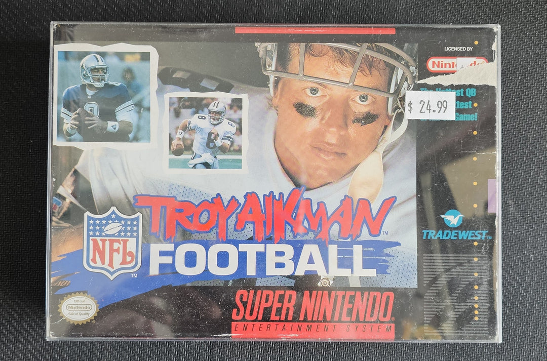 Troy Aikman Football - SNES S62525