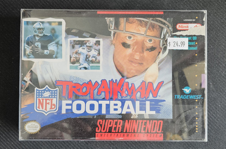 Troy Aikman Football - SNES S62525