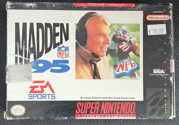 Madden NFL 95 - SNES S62525