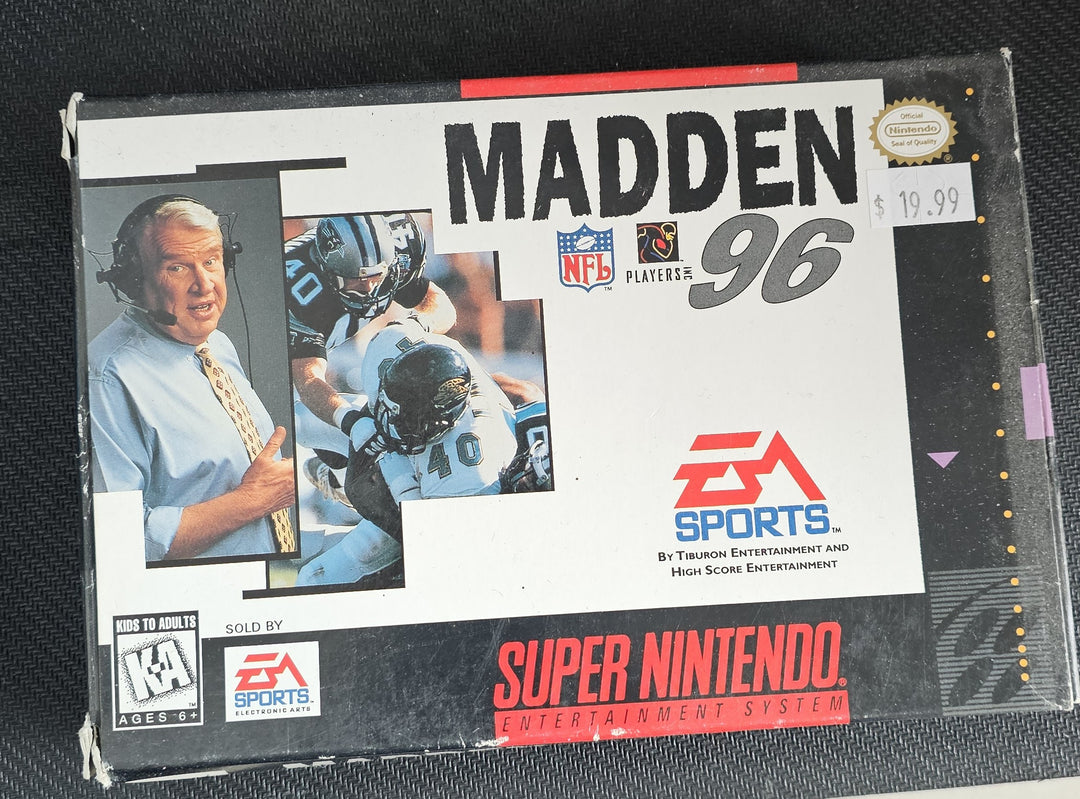 Madden NFL 96 - SNES S62525