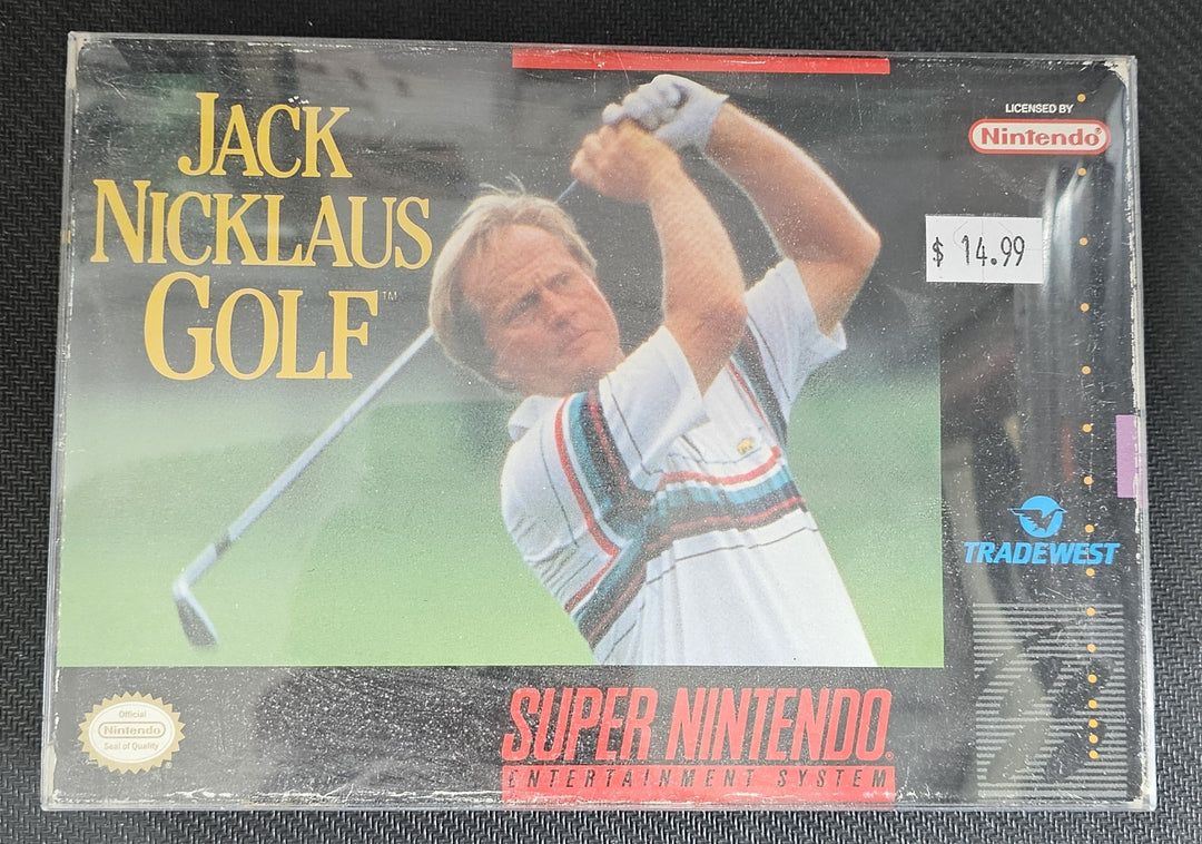 Jack Nicklaus Golf - SNES SD2222
