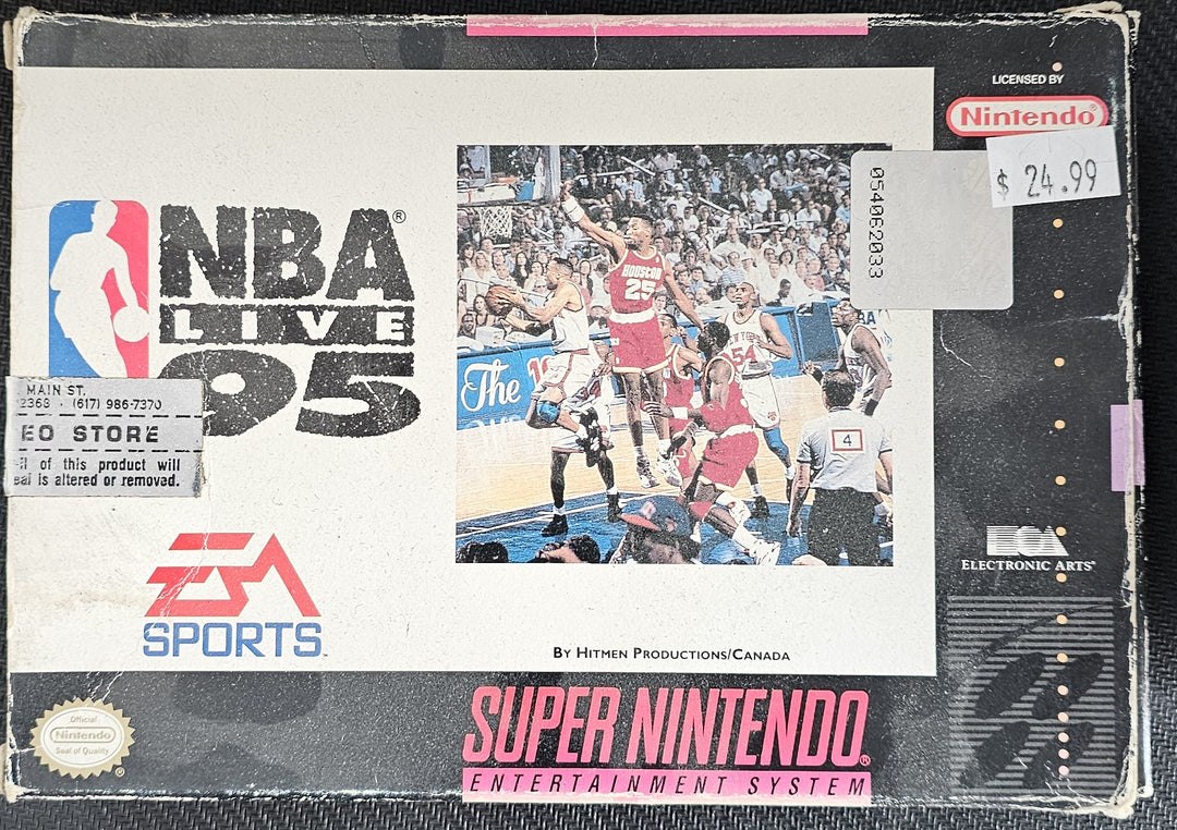 NBA Live 95 - SNES S62525