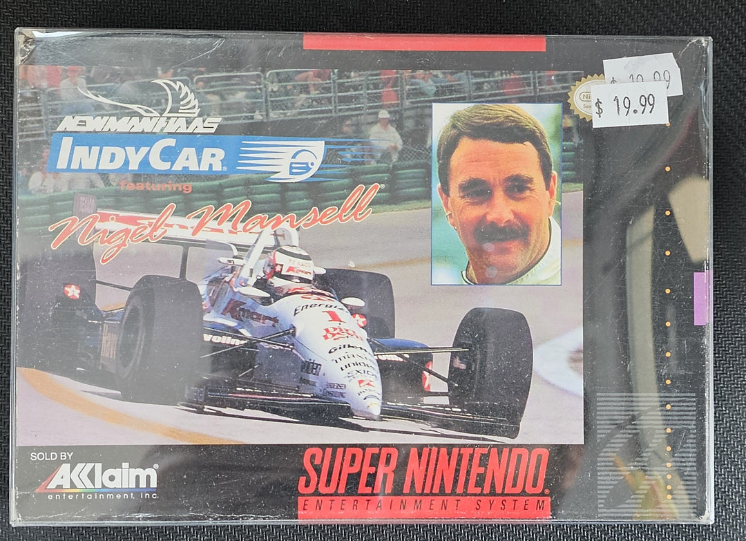 Newman/Hass IndyCar featuring Nigel Mansell - SNES SD2222