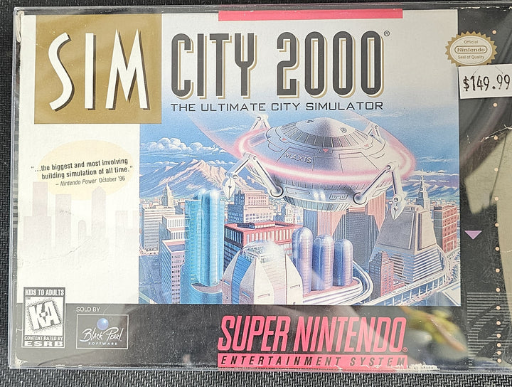 Sim City 2000 - SNES SD2222