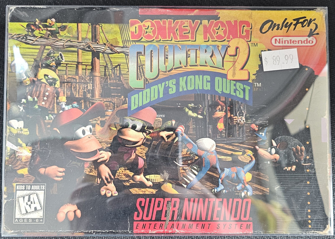 Donkey Kong Country 2 - SNES S62525