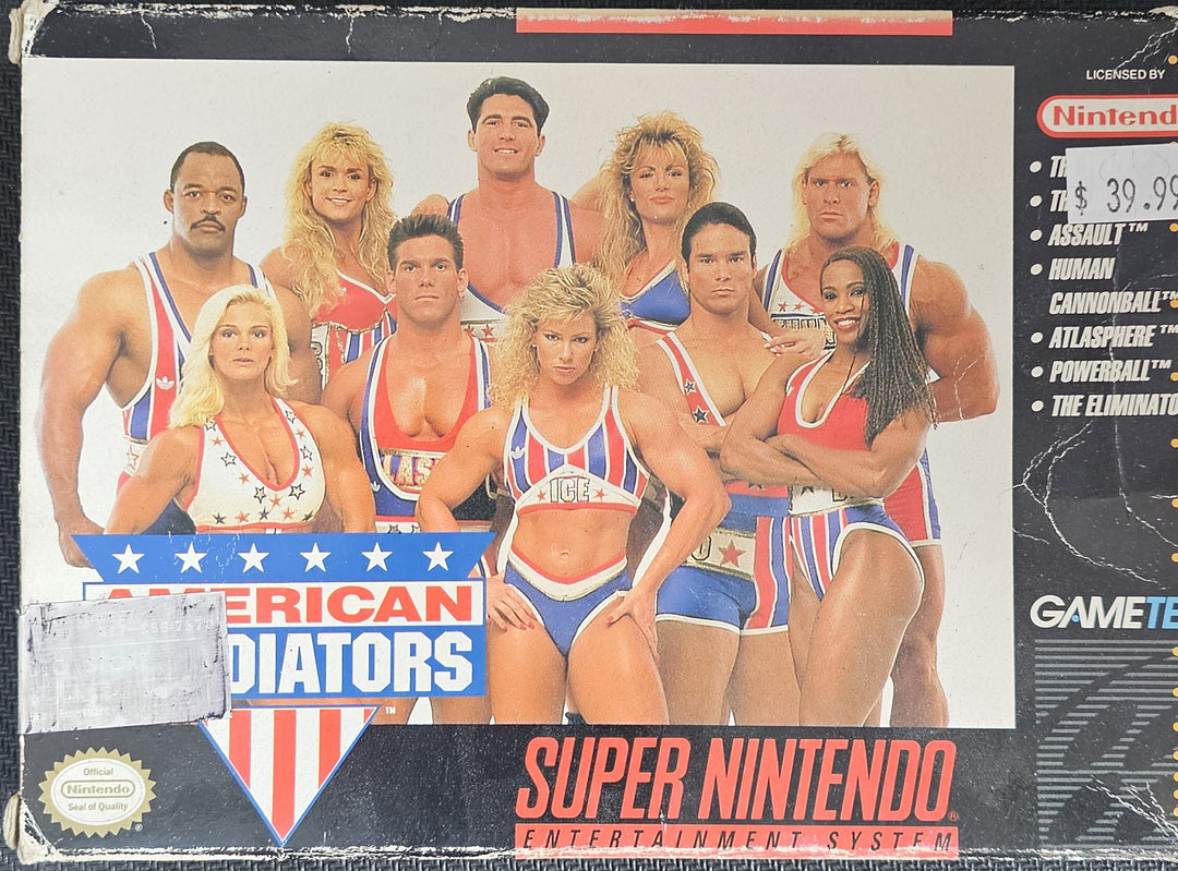 American Gladiators - SNES SD2222