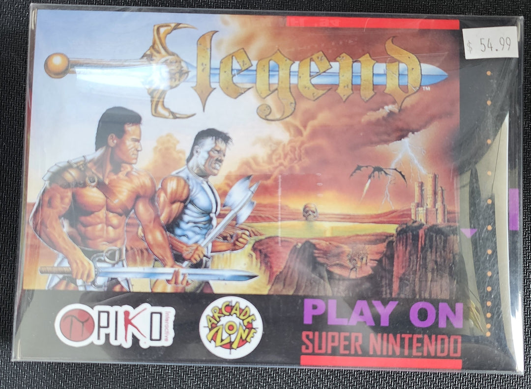 Legend (PIKO Licensed Repro) - SNES SD2222