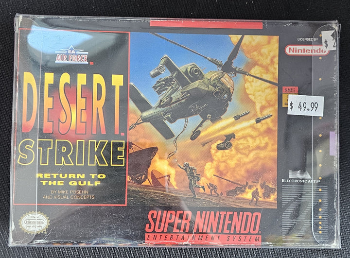 Desert Strike Return to the Gulf - SNES SD2222