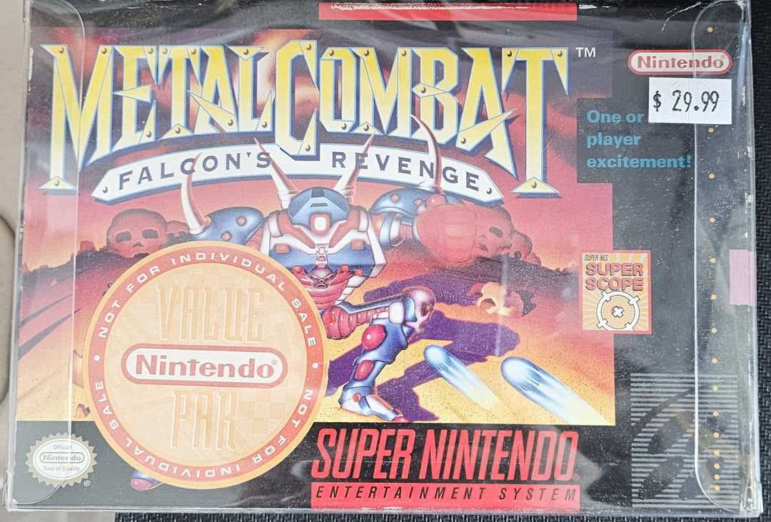 Metal Combat - SNES S62525