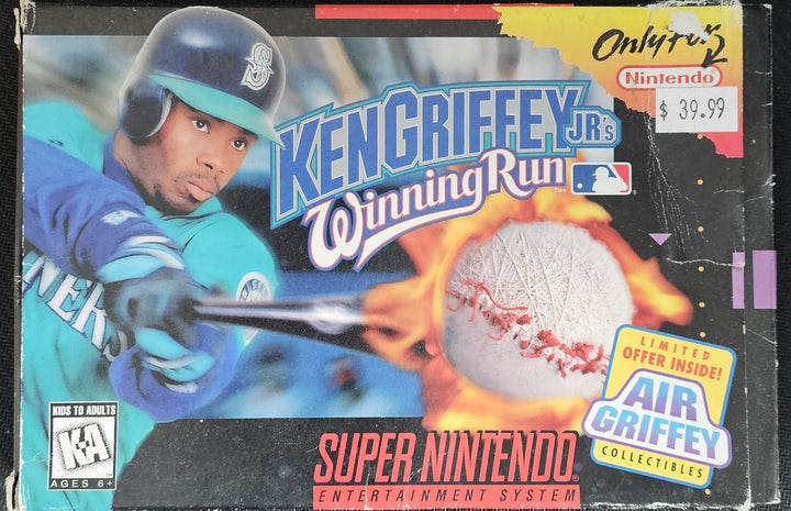 Ken Griffey Jr Winning Run - SNES S62525