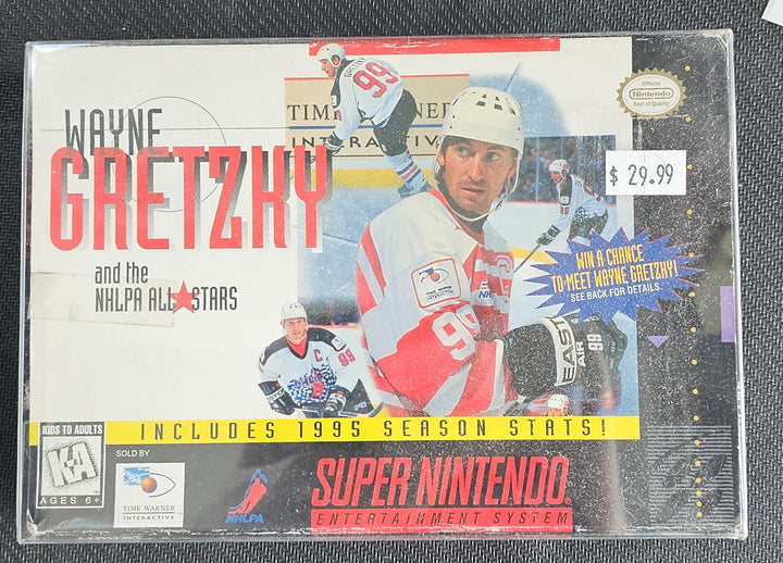 Wayne Gretzky and The NHLPA All-Stars - SNES SD2222