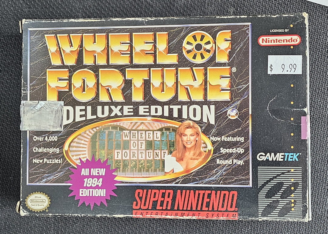 Wheel of Fortune Deluxe Edition - SNES SD2222