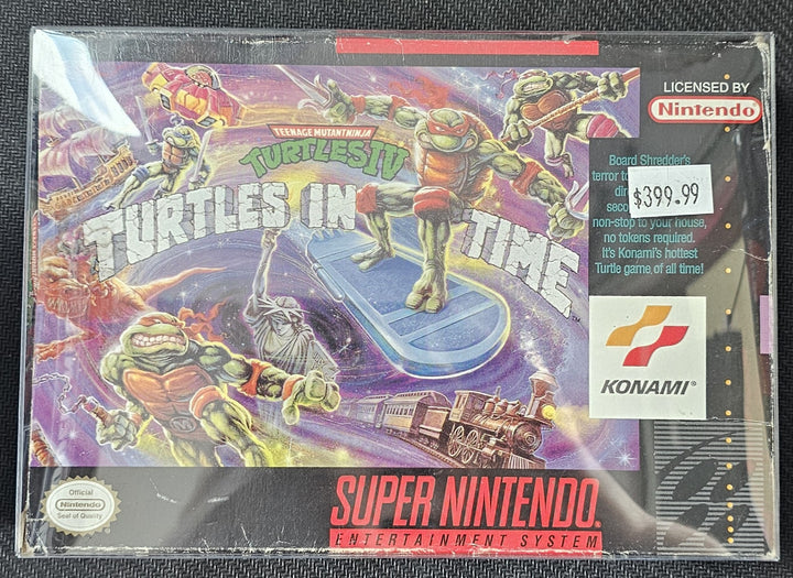 Teenage Mutant Ninja Turtles IV: Turtles in Time - SNES G91625