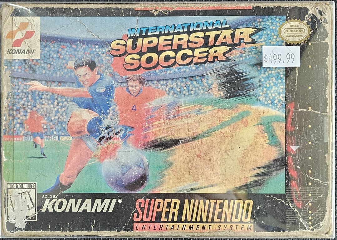 International Superstar Soccer - SNES SD2222