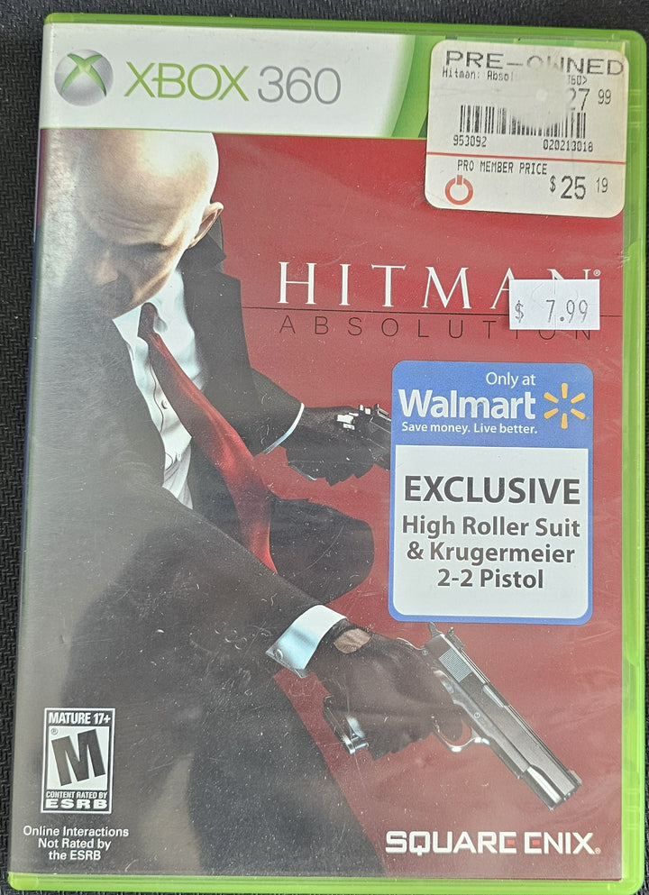 Hitman Absolution - Xbox 360 X5525