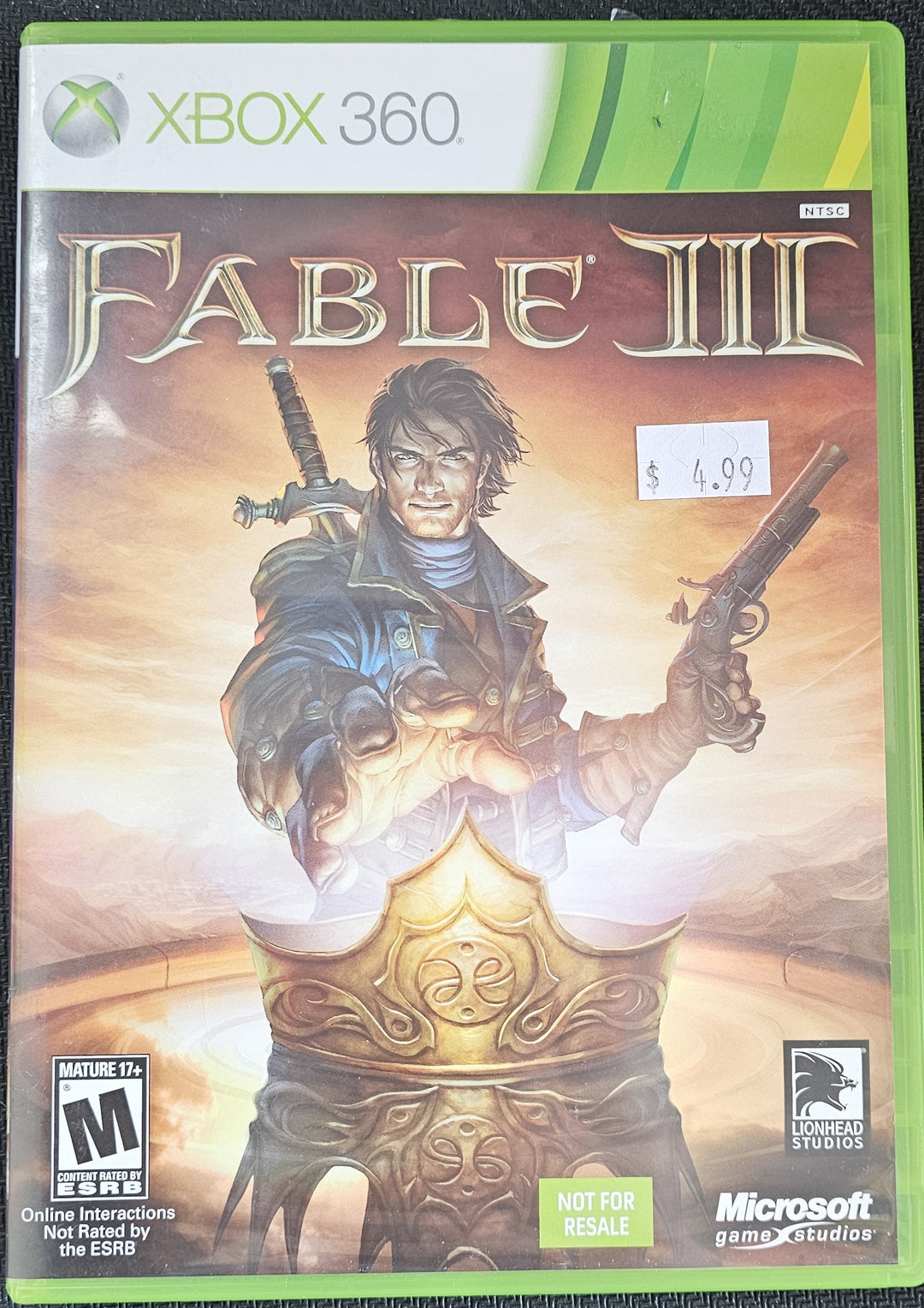 Fable III - Xbox 360 X5525