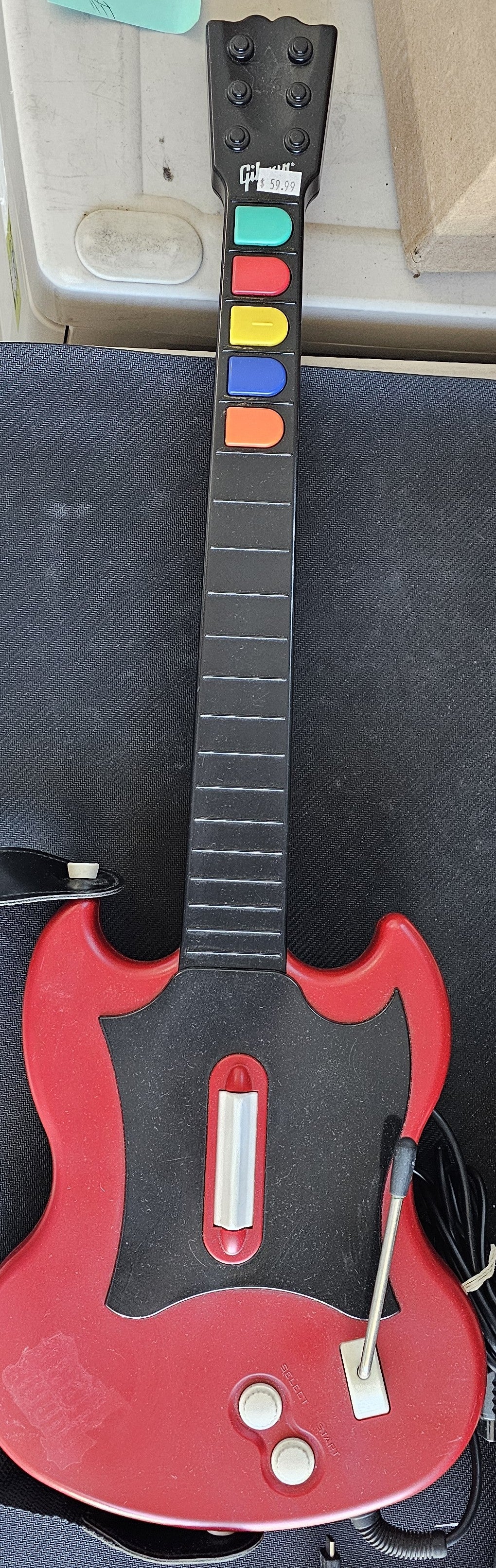 PS2 Wired Guitar Hero Controller