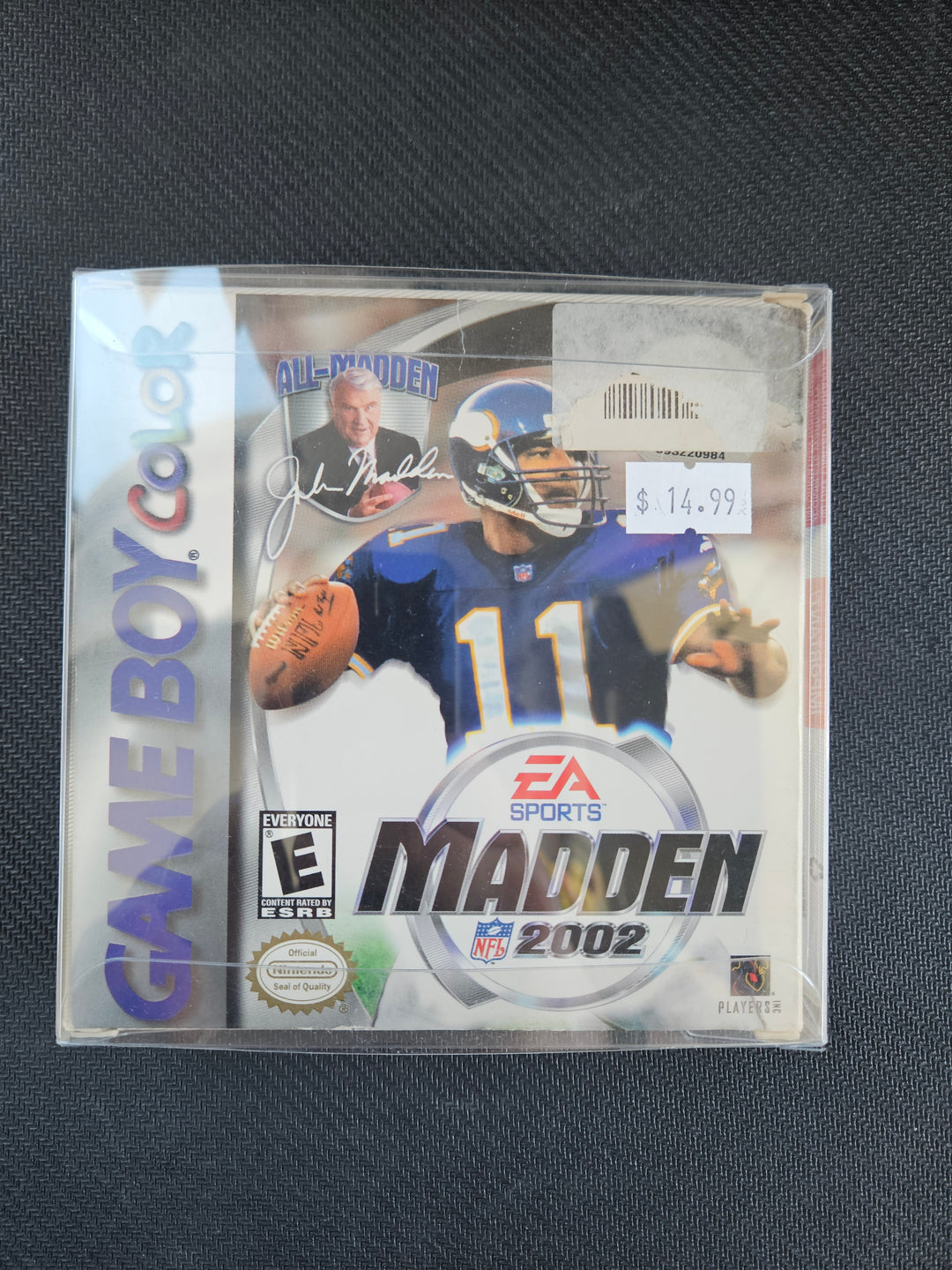 Madden NFL 2002 - Game Boy Color (GBC) GS3722